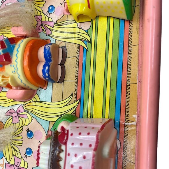 Dolly Pops Birthday Party Carry Scene Full Set Knickerbocker 1979 Minor Flaws - Picture 13 of 13